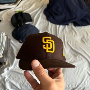 San Diego padres new era fitted 7 1/4